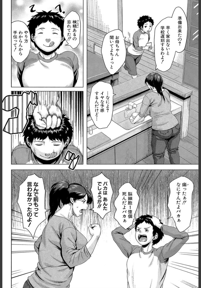 無料エロ漫画 【近親相姦エロ漫画】息子の勃起したムスコにご対面した欲求不満の人妻たちw【マザーコンドーム／児妻】 FANZA