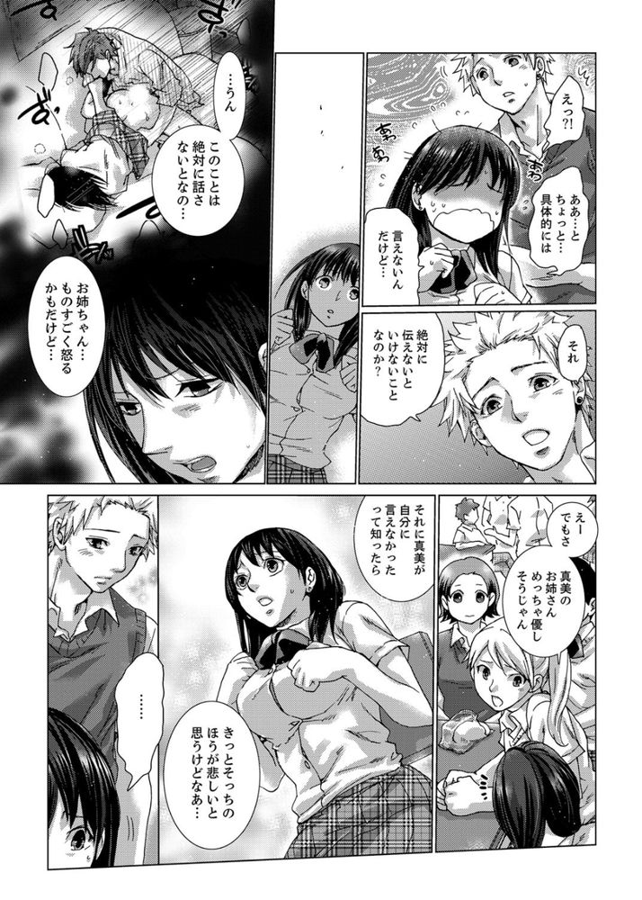 無料エロ漫画 【浮気エロ漫画】お姉ちゃんの彼氏に弱みを握られレイプされる日々…そんなのダメだって分かってるのにそのスリルにハマって辞められなかったんです【初SEXは姉の彼氏／壬生卍丸】 FANZA