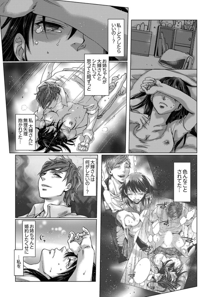 無料エロ漫画 【NTRエロ漫画】お姉ちゃんの彼氏と初エッチしてしまいそのままズルズルと関係が続いています…【初SEXは姉の彼氏〜ダメ、お姉ちゃんの隣で出さないで…！／壬生卍丸】 FANZA