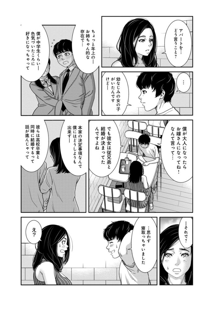 無料エロ漫画 【NTRエロ漫画】私が管理してるアパートは欲求不満な人妻さんたちがいっぱい！？【管理人さん、私たちとえっちシよ…／モフ2製作所】 FANZA