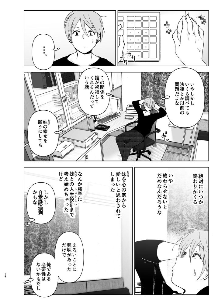 無料エロ漫画 【妹ラブエロ漫画】精子まみれのティッシュ片手にオナニーしてる妹を発見したらどうしたらいいと思う？？【昔は可愛かった／なかにしゆうた】 FANZA