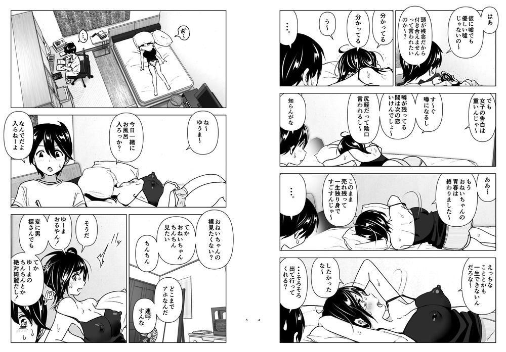 無料エロ漫画 【変態姉弟エロ漫画】無言でただお互いのカラダを求め合う姉弟…狂気ｗｗｗ【おねいちゃんの愚痴を聞いてあげる弟の話／なかにしゆうた】 FANZA