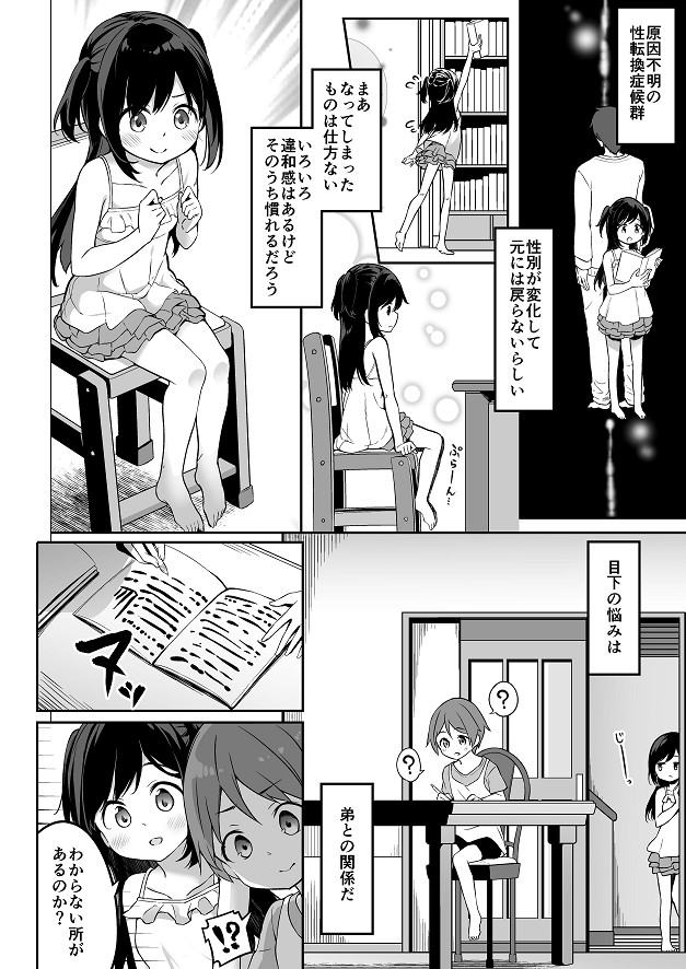 無料エロ漫画 【TS混浴エロ漫画】ショタ弟の目の前でレイプされた！！？混浴に入ったTS娘の末路【TSっ娘男湯チャレンジ！／Story Circle】 FANZA