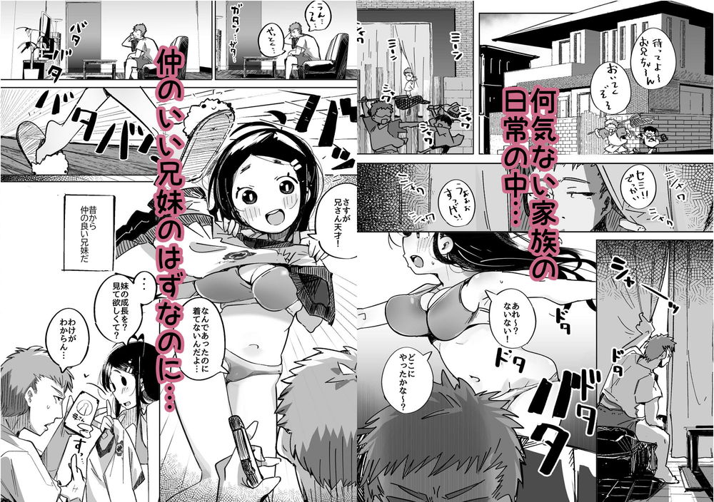 無料エロ漫画 【妹オナホエロ漫画】妹の猛アタックに屈して妹を肉オナホとして扱うことにする…【僕は、妹の誘惑に耐え切れずオナホということにしてセックスをする。／常夏山椒魚】 FANZA