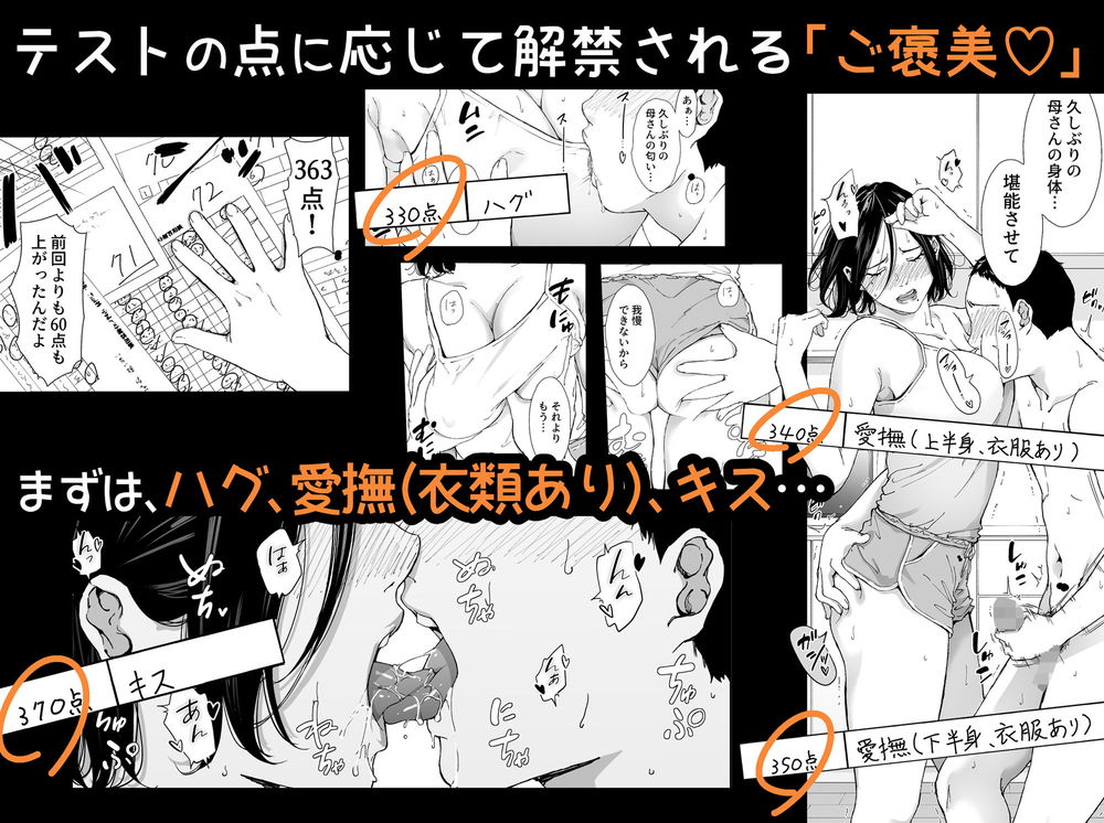無料エロ漫画 【母子近親相姦エロ漫画】マザコン息子の成績アップのためにカラダを使う僕の母【僕の大好きな母さんと思う存分セックスできる日 4／ひげふらい】 FANZA
