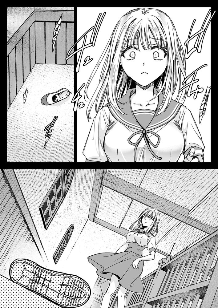 無料エロ漫画 【触手JKエロ漫画】身動き取れないまま触手に嬲られ続け嫌悪感と快楽の狭間でアクメし続けるJKたち…【制服触手20／黒澤pict】 FANZA