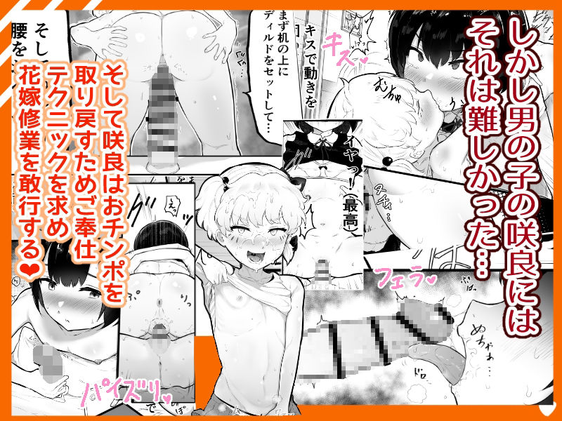 無料エロ漫画 【ショタロリエロ漫画】メスガキな幼なじみが可愛いショタを逆レイプ！？しかも性器交換してTS逆転プレイまでｗｗｗ【可愛いオスにはまんこをつけよ！2／アイリミアーシュ】 FANZA