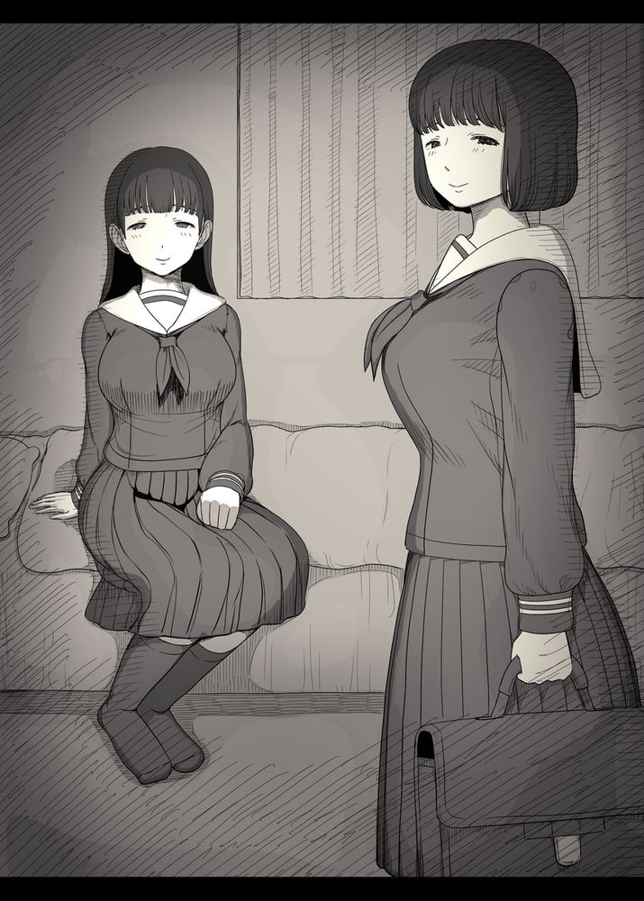 無料エロ漫画 【レズハーレムエロ漫画】レズな女の子たちと竿役のボク…そして始まるただ快楽を求めるだけの獣のようなえっち【女学寮に誘われて2／ひまわりのたね】 FANZA