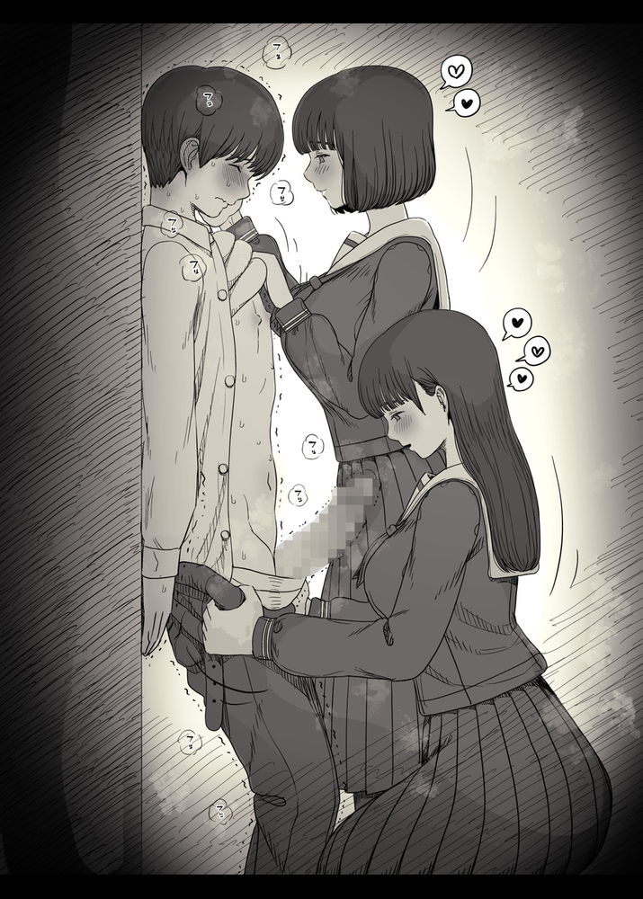 無料エロ漫画 【レズハーレムエロ漫画】レズな女の子たちと竿役のボク…そして始まるただ快楽を求めるだけの獣のようなえっち【女学寮に誘われて2／ひまわりのたね】 FANZA