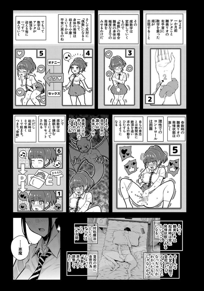 無料エロ漫画 【マンズリJKエロ漫画】彼氏とのセックスは満足してる…けれども彼氏とのセックスではイケない！イきたくない！！だって私のカラダには…【2回イかせて！／シオロク】 FANZA