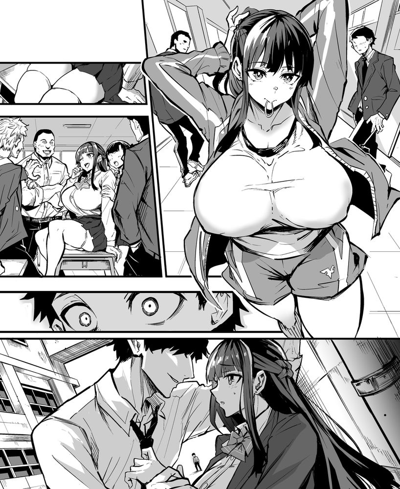 無料エロ漫画 【NTR快楽堕ちエロ漫画】外国人に寝取られてしまった帰国子女のカノジョはワンコなカレシを支配したい！？【アブカノ2／ドラムス元老院】 FANZA