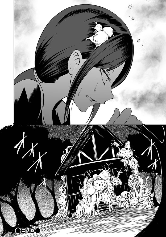 無料エロ漫画 【ゾンビパンデミック漫画】未知のキノコパンデミック発生！！身体からキノコ生えて幻覚みえてそして廃人へ…【NIGHT OF THE HELL FUNGUS／阪本KAFKA】 FANZA