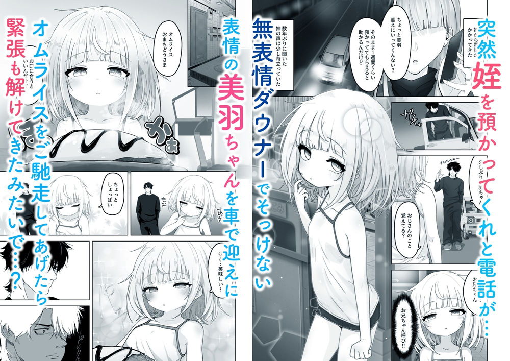 無料エロ漫画 【姪っ子プレイエロ漫画】ケモミミ装着した姪っ子が可愛すぎて辛い…そしてえっちな調教してる時も可愛くってｗｗｗ【姪と過ごす7日間。／ありくいVライン】 FANZA