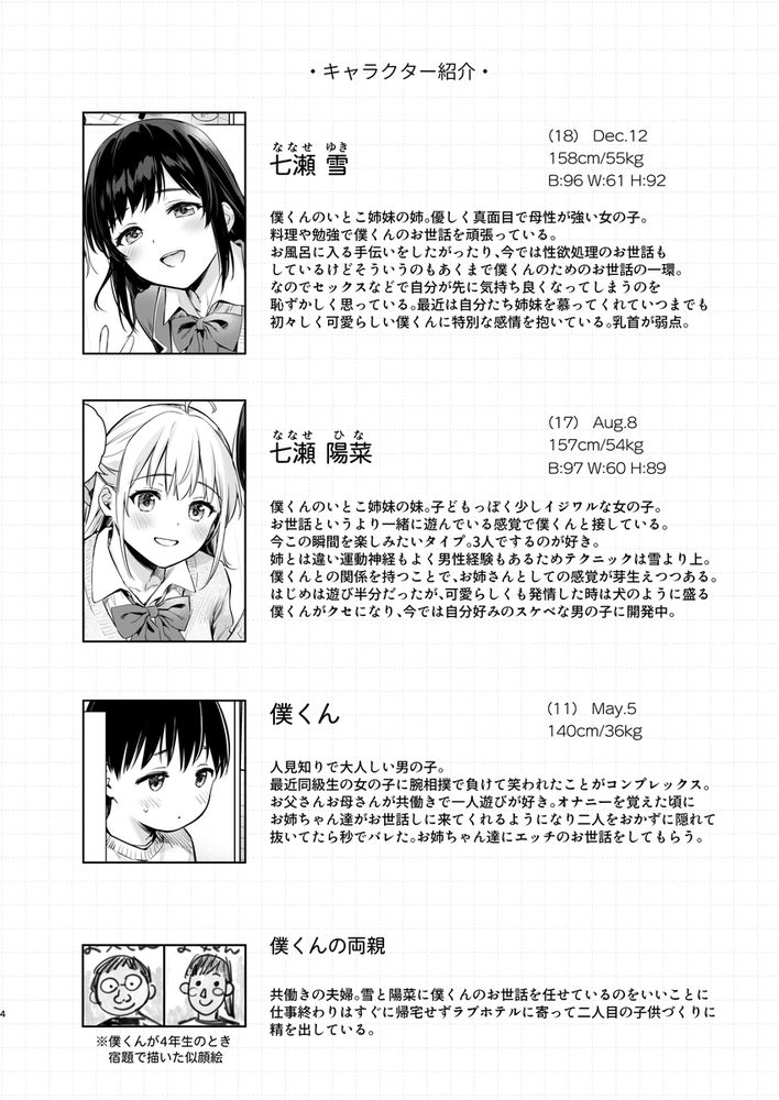 無料エロ漫画 【おねショタエロ漫画】従姉妹のお姉さんたちとのあまあまご奉仕ライフ！ショタにとっては嬉恥ずかし天国でｗｗｗ【ないしょのつうがく／あまくち少女】 FANZA