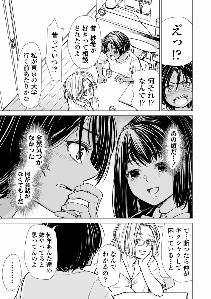 無料エロ漫画 【純愛レズエロ漫画】友達同士だから、女同士だから…けれども私も親友のこと愛してたみたい…？【私の親友／いーないん】 FANZA