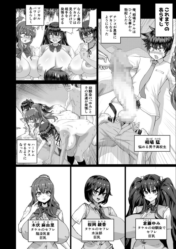 無料エロ漫画 【ギャルハーレムエロ漫画】林間学校は野外学習の場！それなら処女ギャルを拘束して極太バイブで責め立ててデカチンファックしても保健体育の授業ってことでオッケーだよなｗ【デカチンになったら巨乳幼馴染とその巨乳友達たちが発情してハーレムになった！！5／さいくら・のうしゅ】 FANZA