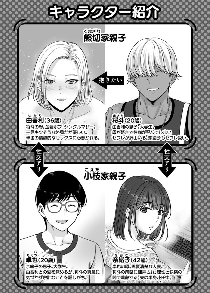 無料エロ漫画 【乱パエロ漫画】母親と一緒に乱交パーティーとかマジ頭狂ってるなｗｗｗ【母スワッピング3／めろんの星々】 FANZA