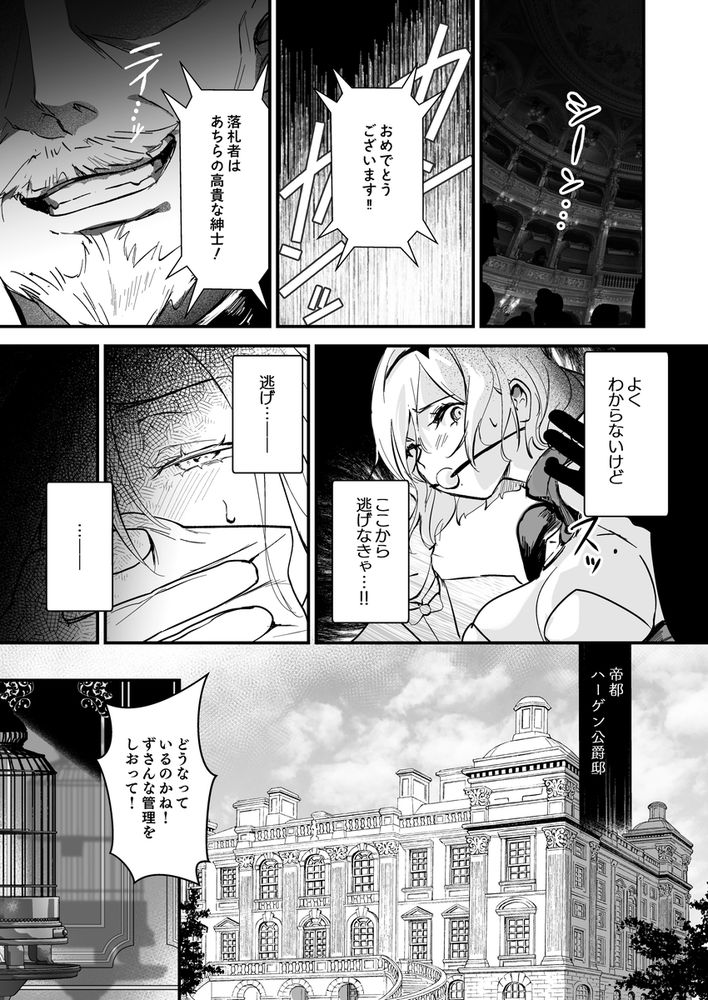 無料エロ漫画 【勇者調教エロ漫画】悪党に捕まり闇オークションに出品された勇者は性奴隷として守るべき市民にレイプされる【勇者オークション／吉田Killy】 FANZA