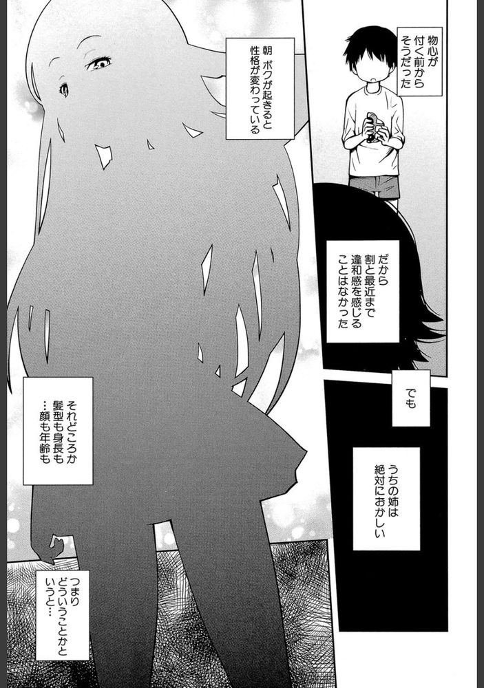 無料エロ漫画 【近親相姦エロ漫画】寝たら別人に日替わりしてしまう姉！レイプしても熟睡したら次の日には別の姉がいるから近親相姦しまくり完全犯罪性活ｗ【ボクの姉は日替わり／椿十四郎】 FANZA