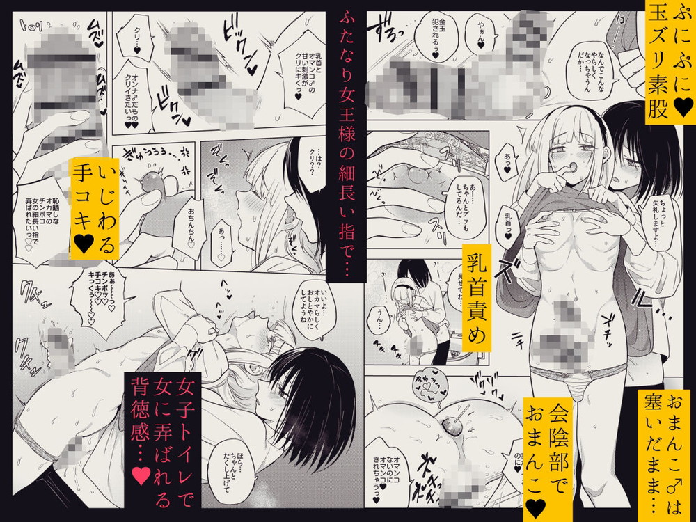 無料エロ漫画 【逆アナルエロ漫画】ふたなり女王さまがアラサー女装男子のアナルをイキ狂うほどに責め立てる！！【適性0のふたなり女王様3／TETRARA】 FANZA