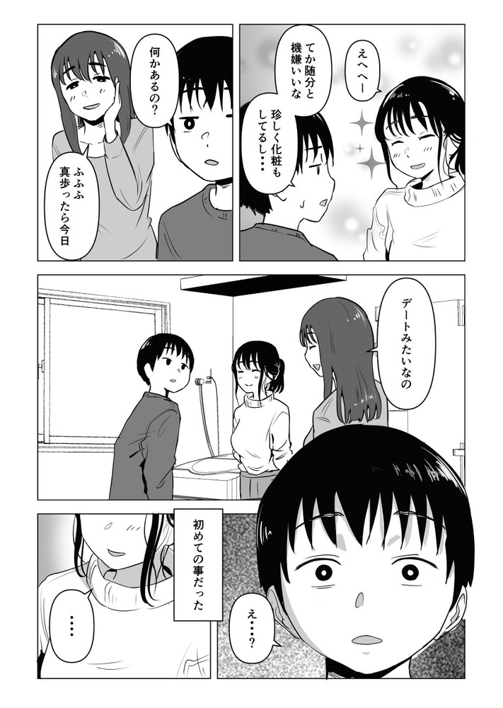 無料エロ漫画 【近親相姦エロ漫画】僕ら姉弟はセックスするのが当たり前だと思ってた…けれども姉ちゃんに彼氏が出来てボクは姉への本当の気持ちに気付いてしまった【あたりまえせっくす〜姉と弟の日常〜／もちち丸】 FANZA